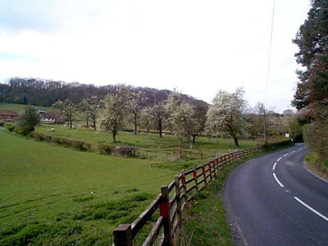 Cowleigh Gate farm, North-West on B4219