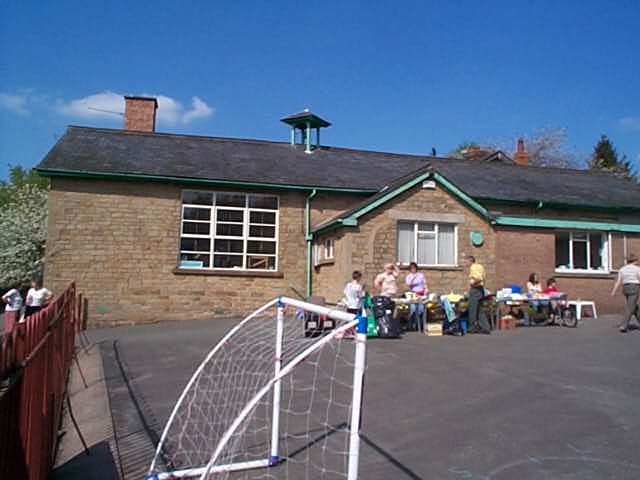 Front of school