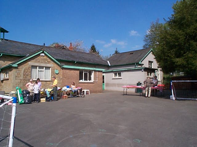 Front of school
