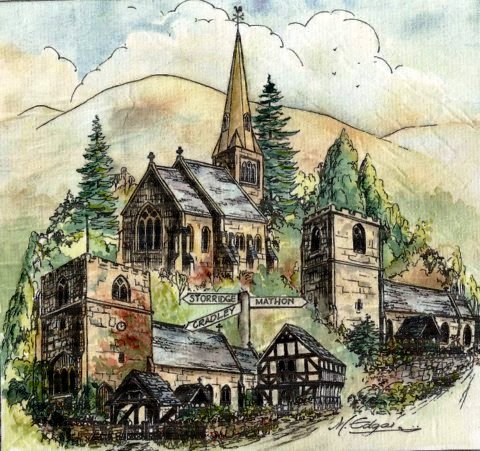 Storridge, Cradley and Mathon Churches by M. Edgar